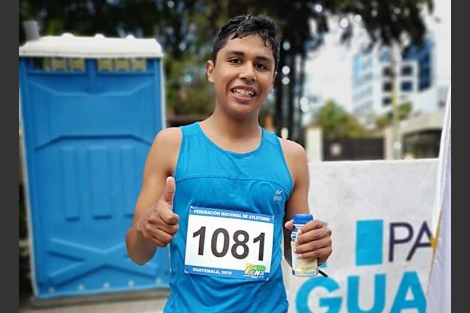 El marchista obtuvo la presea dorada en Costa Rica. (Foto: Mynor Ortiz)