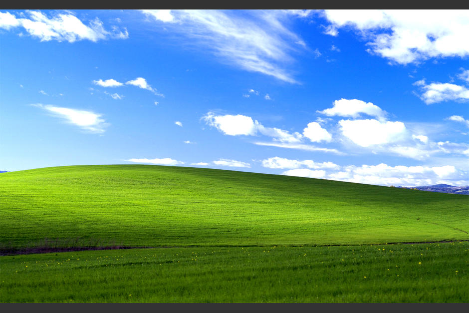 El fondo de pantalla se convirtió en un clásico y así luce en la actualidad. (Foto: Mundo Flaneur)