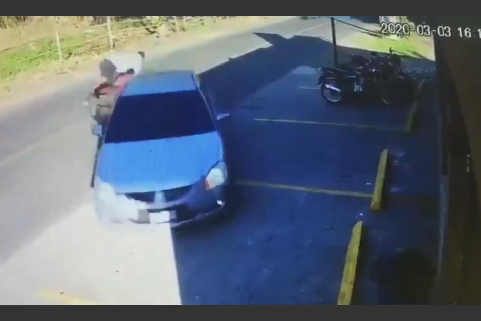 El video del accidente se comparte en redes sociales. (Foto: Video Facebook)&nbsp;