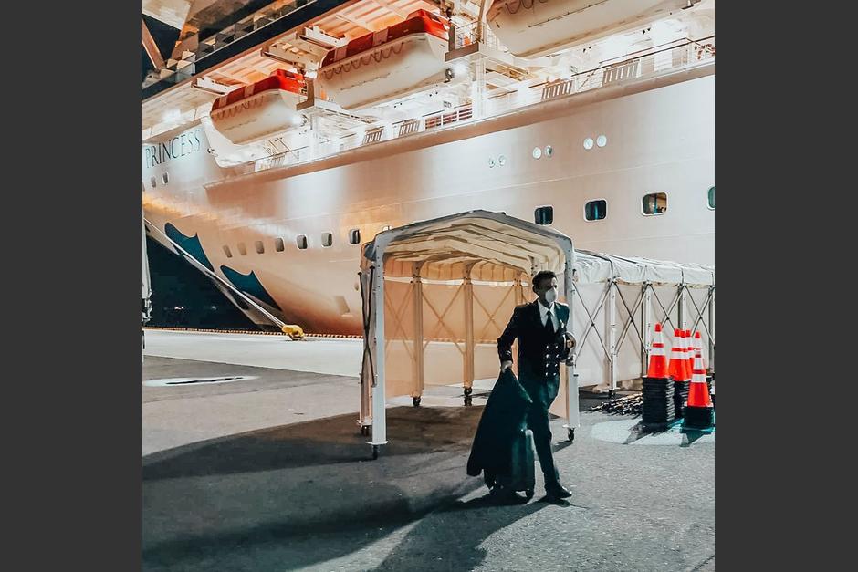 Las personas a bordo esperan los resultados de las pruebas de coronavirus para conocer si podrán bajar del barco. (Foto: Princess Cruises)