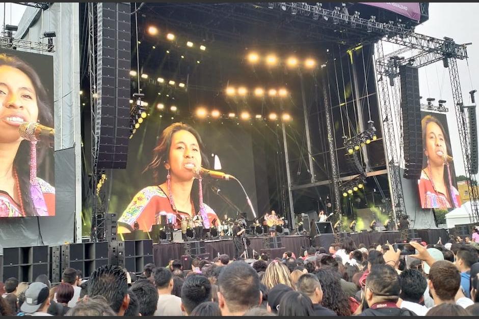 La presentación de Sara Corruchich en México fue todo un éxito. (Foto: Twitter)