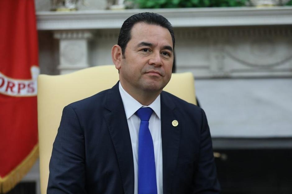 Jimmy Morales entregó la presidencia el 14 de enero al mandatario Alejandro Giammattei. (Foto: Archivo/Soy502)