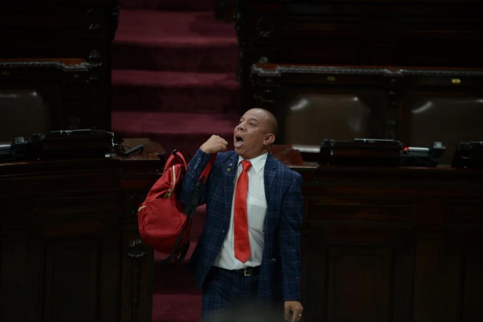 Los gritos discriminatorios se registraron al finalizar la sesión de este martes. (Foto: Wilder López/Soy502)