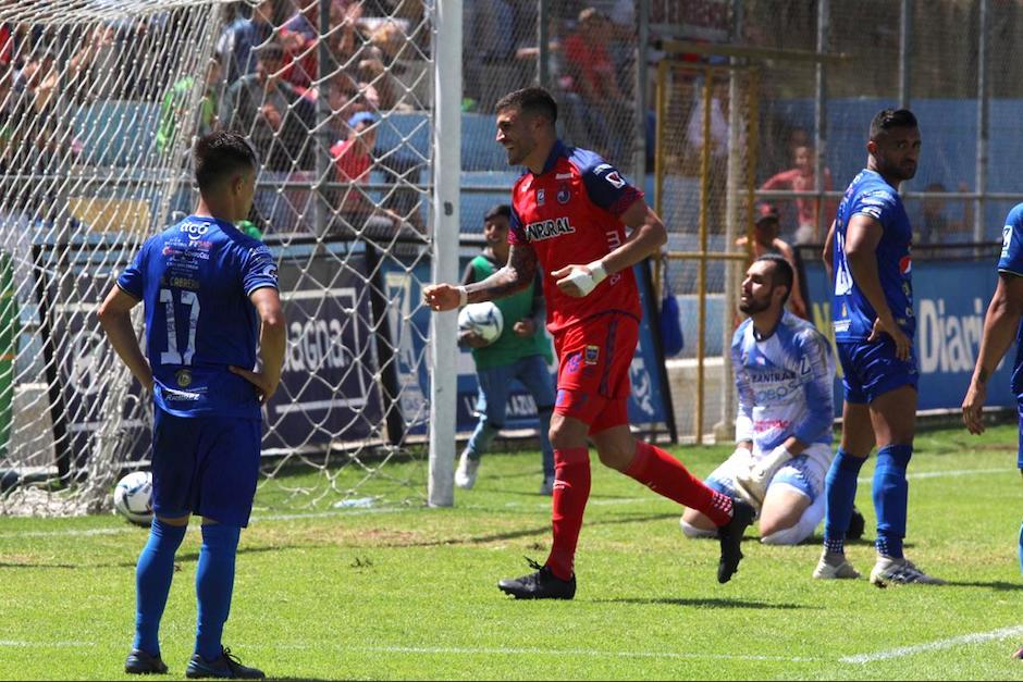 Ramiro Rocca es uno de los goleadores de Municipal en el Torneo Clausura 2020. (Foto: Javier del Cid)