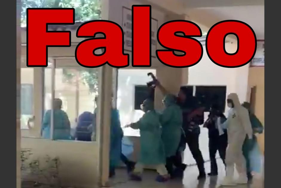 Las imágenes corresponden a un caso registrado en Honduras. (Foto: captura de pantalla)