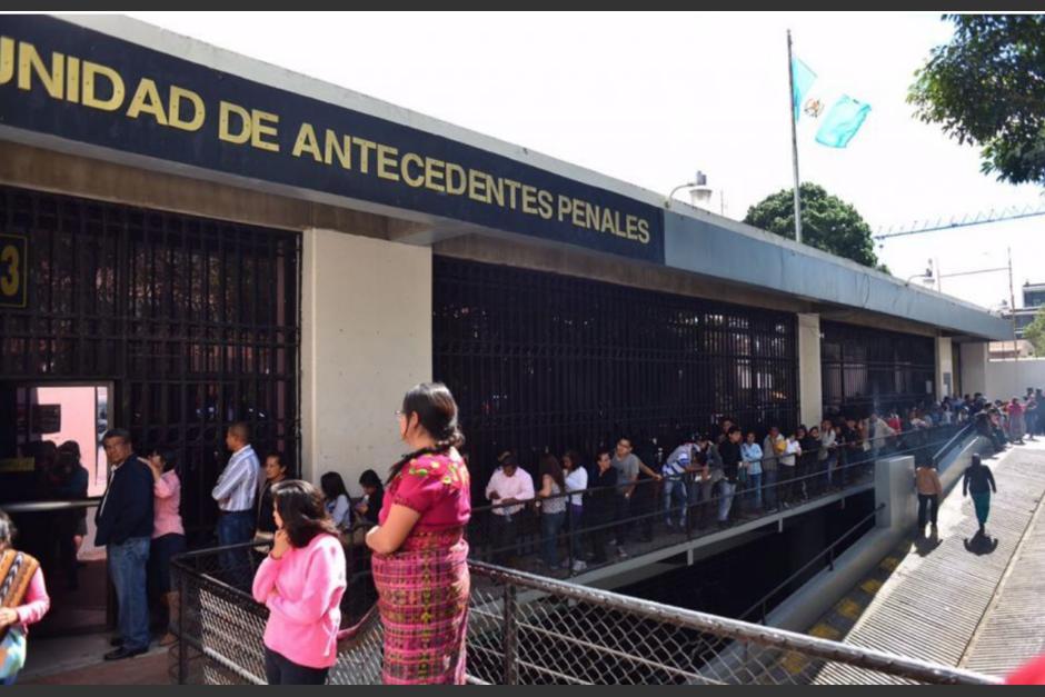 Los antecedentes penales podr&aacute;n ser tramitados solo en l&iacute;nea anunci&oacute; el OJ. (Foto: archivo/Soy502)&nbsp;