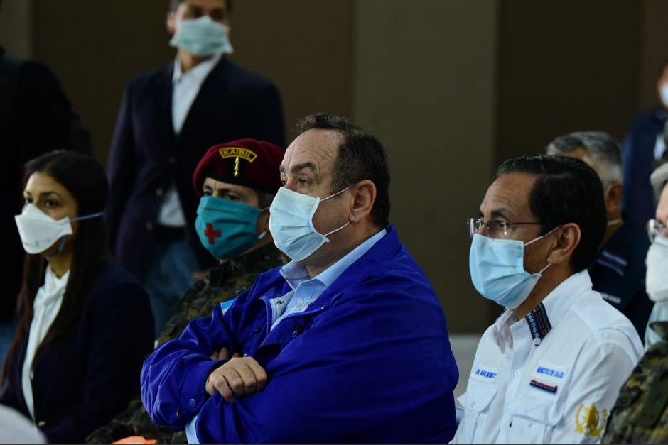 El mandatario informó sobre los casos en Guatemala. (Foto: SCSPR)&nbsp;