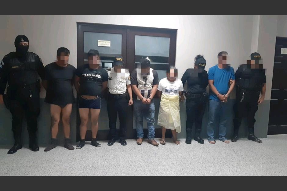 Los presuntos responsables del ataque contra agentes de la polic&iacute;a ya fueron capturados. (Foto: PNC)
