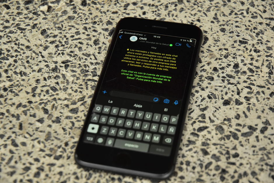 El boot te enviará información que quieras conocer sobre la enfermedad y los resultados de cada país. (Foto: Fredy Hernández/Soy502)