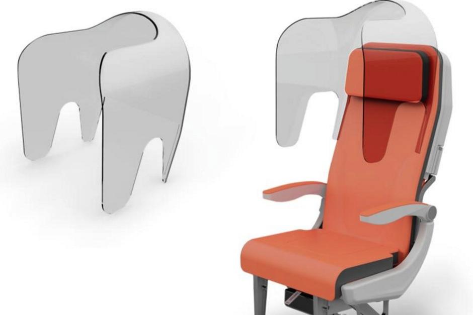 Desde escudos protectores hasta una distancia entre pasajeros, estas son las propuestas de asientos en la clase turista. (Foto: La Vanguardia)