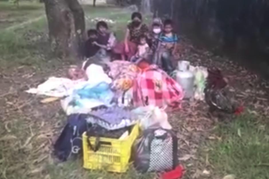 La familia de Moisés se quedó en la calle y no tiene alimentos. (Foto: Gómez A.P.C)