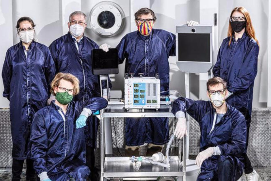 Aprueban respirador artificial de la Nasa. (Foto: CNN)