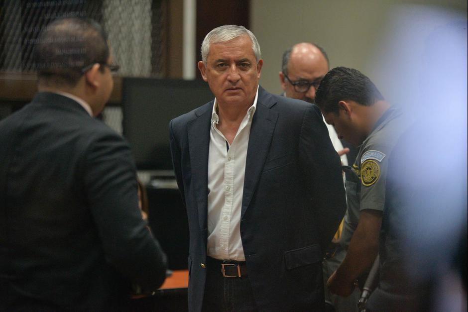 El expresidente Otto PÃ©rez Molina se encuentran en prisiÃ³n preventiva en la cÃ¡rcel Mariscal Zavala. (Foto: archivo)