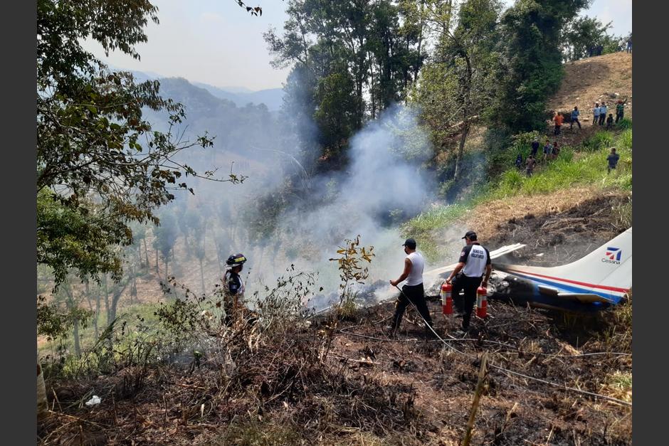 El accidente se registr&oacute; este mi&eacute;rcoles en Joyabaj, Quich&eacute;. (Foto: CBV)