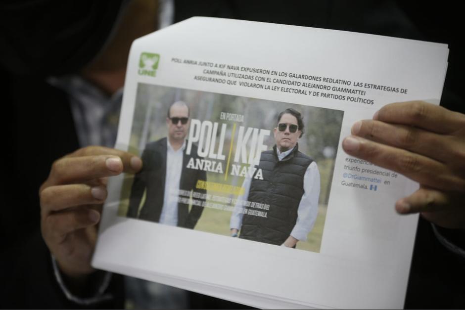 Ambos asesores internacionales trabajaron en la campaña política de Alejandro Giammattei. Según la Secretaría de Comuniación Social de la Presidencia, actualmente no laboran en el Gobierno. (Foto: Wilder López/Soy502)