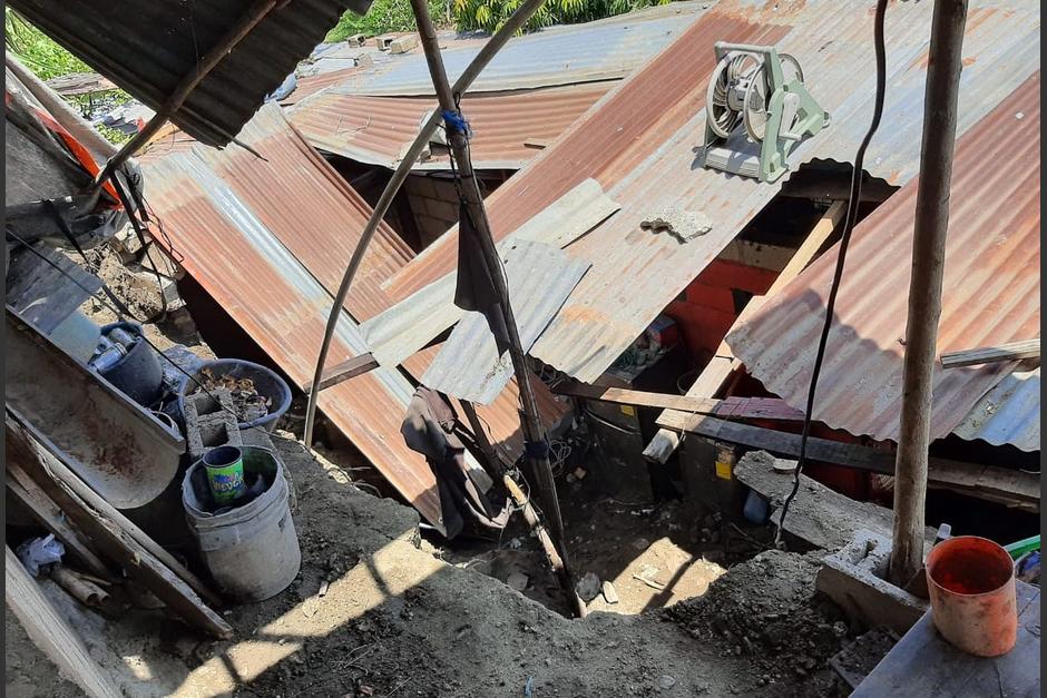 Las peque&ntilde;as no soportaron el peso de los escombros y fallecieron en su hogar. (Foto: CONRED)