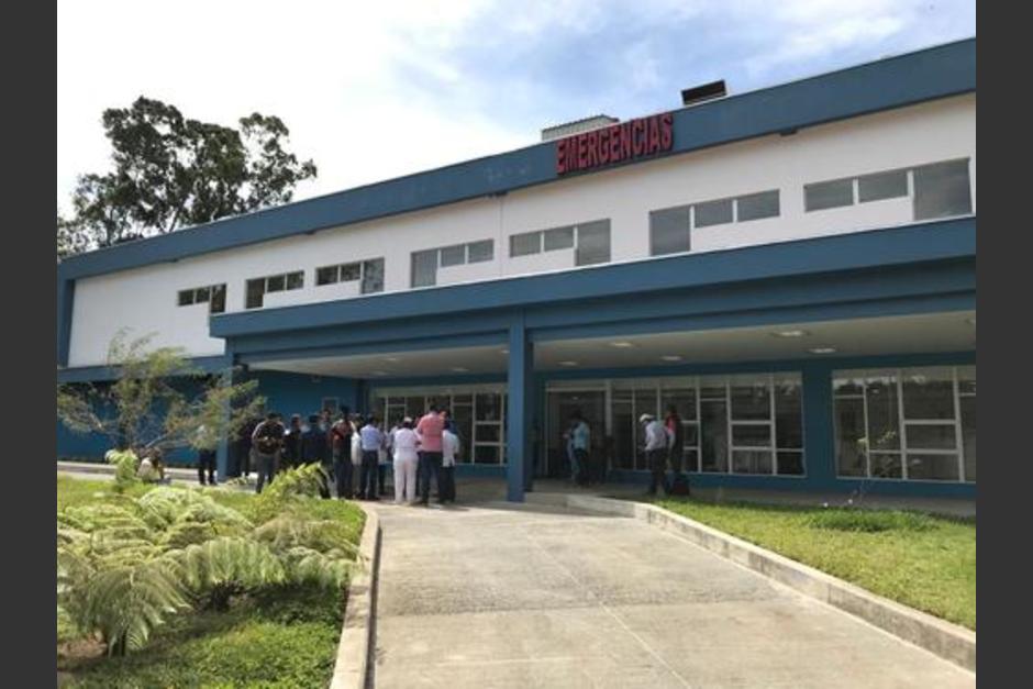 El ingreso a la emergencia del Hospital de Villa Nueva donde se atienden a m&aacute;s de 90 pacientes con Covid-19. (Foto: archivo/Soy502)&nbsp;