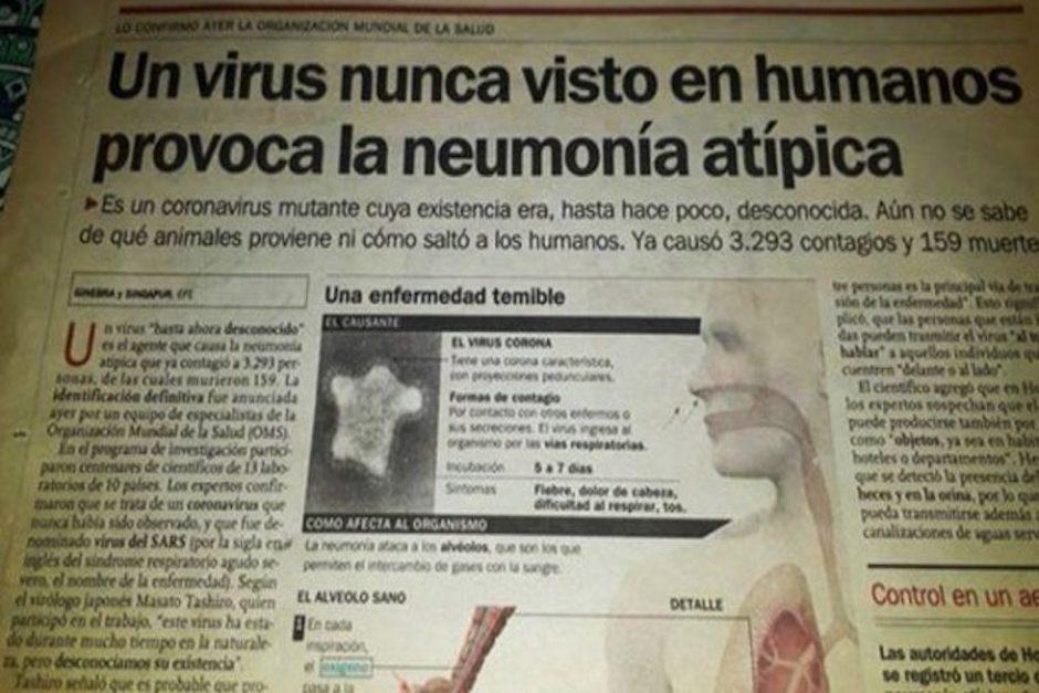Algunos denuncian que es una evidencia de que el virus causante de la actual pandemia de Covid-19 ya exist&iacute;a. (Foto: AFP Factual)