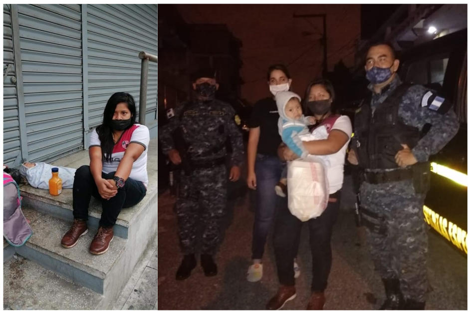 Madre e hijo no tendr&aacute;n por qu&eacute; preocuparse ya por no tener un techo donde vivir. (Fotomontaje Erivan Campos)