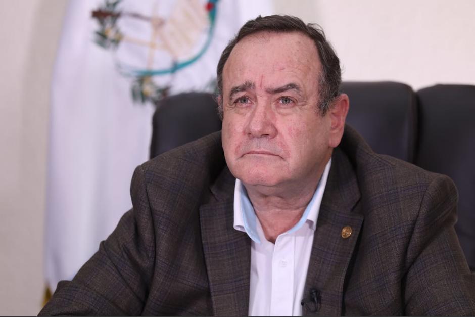 Giammattei se dirigió a la nación en cadena presidencial este domingo. (Foto: Gobierno de Guatemala)