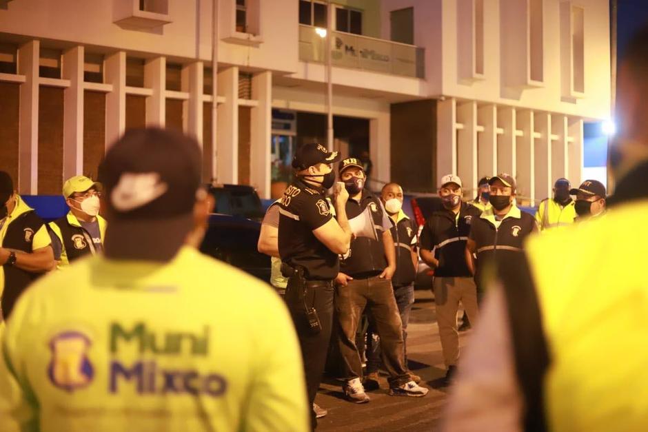 Dos alcaldías auxiliares y la sede central de la Municipalidad de Mixco permanecen cerradas por casos de Covid-19. (Foto: Municipalidad de Mixco)