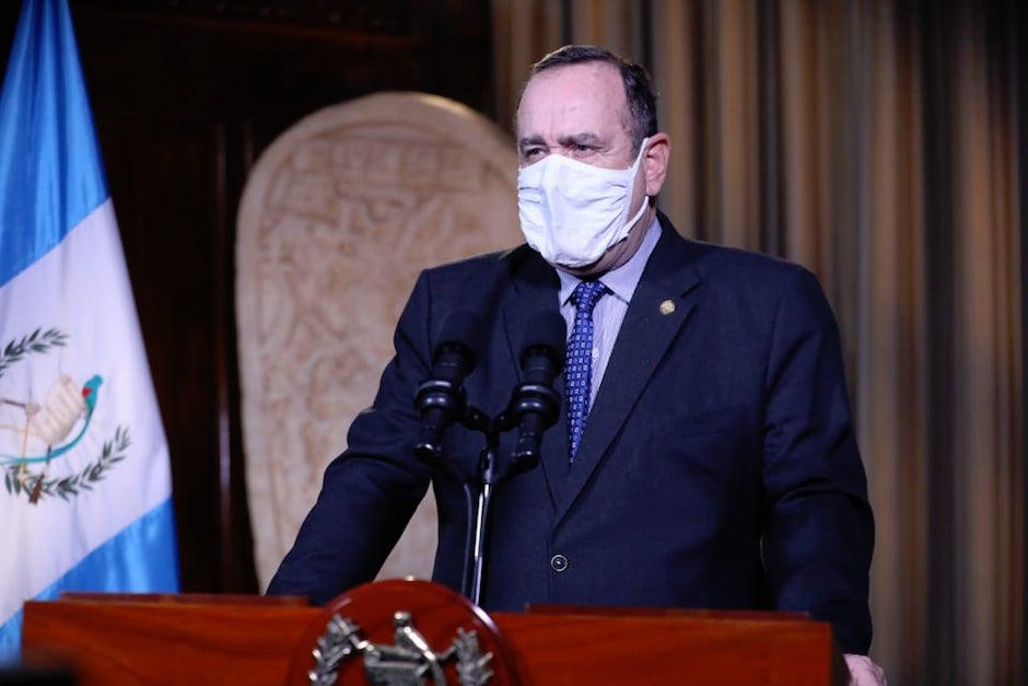 Giammattei señaló que es solo un rumor el "inminente cierre del país". (Foto: Gobierno de Guatemala)