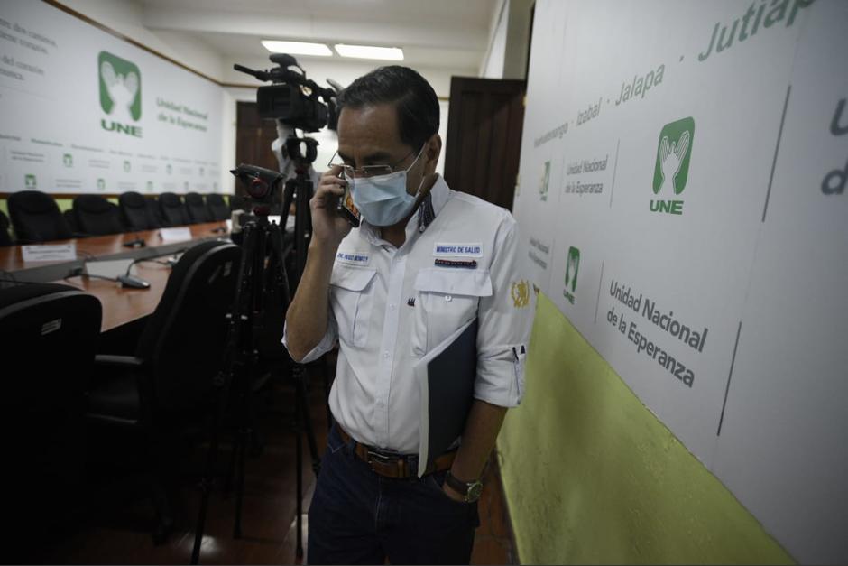 El ministro reveló que varias contrataciones en su despacho están siendo investigadas. (Foto: Wilder López/Soy502)