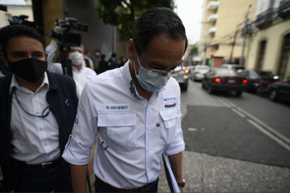 El ministro evitó responder si ha pensado en renunciar. (Foto: Wilder López/Soy502)