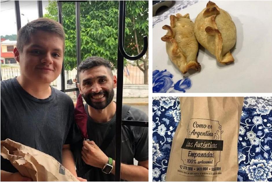 El futbolista Jorge Sotomayor emprendió junto a sus esposa y una familia cobanero un negocio de empanadas argentinas en Cobán y San Pedro Carchá. (Foto:CRN)