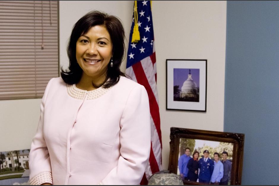 La congresista de origen guatemalteco consigui&oacute; su reelecci&oacute;n. (Foto: AFP)&nbsp;