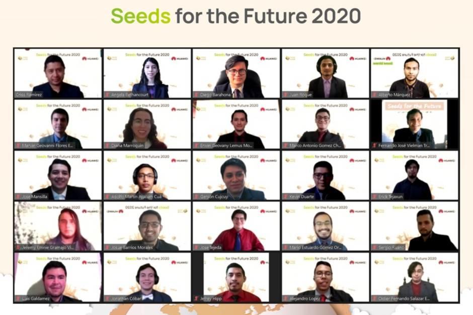 Veinticinco estudiantes guatemaltecos participaron en el programa estrella de RSC de Huawei. (Imagen cortes&iacute;a: Huawei Guatemala)