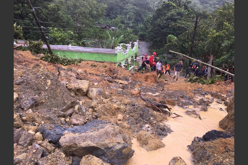 Así luce la aldea Quejá, San Cristóbal Alta Verapaz. (Foto: SCSP)&nbsp;