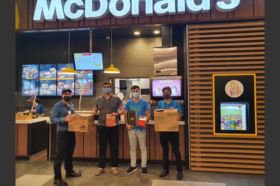 McDonald’s ha realizado múltiples y significativas donaciones de McMenús y otros alimentos. (Fotografía cortesía: McDonald’s)
