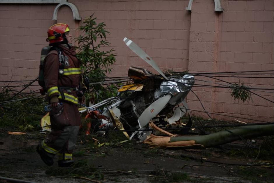 La avioneta trasladaba v&iacute;veres para los damnificados por Eta. (Foto: Wilder L&oacute;pez/Soy502)
