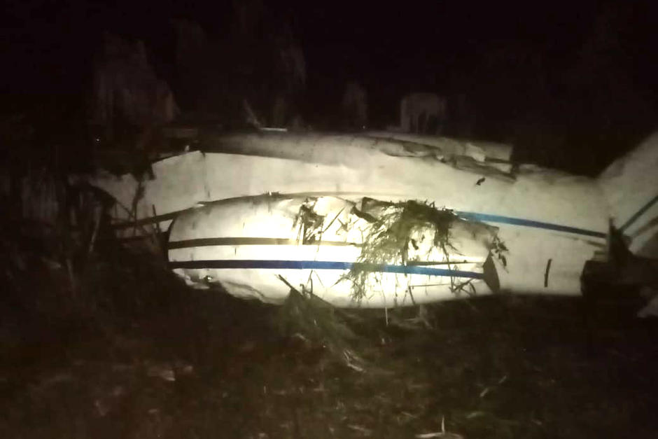 El Ej&eacute;rcito de Guatemala confirm&oacute; la ubicaci&oacute;n de la aeronave destruida y con il&iacute;citos en su interior. (Foto: Twitter/Ej&eacute;rcito)&nbsp;