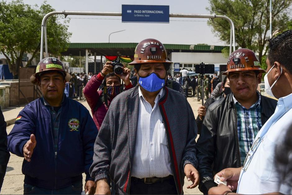 Evo Morales regresó a su país de donde salió hace un año tras perder el apoyo del Ejército. (Foto: AFP)