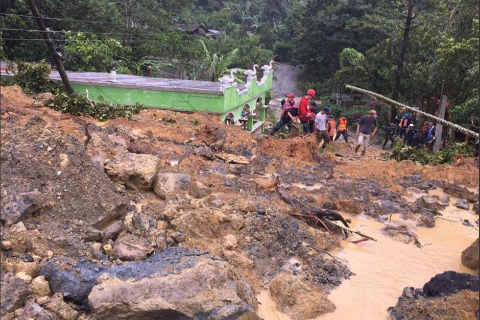 La Conred informó que la inestabilidad del terreno obligó a la suspensión de labores. (Foto: Archivo/Soy502)&nbsp;