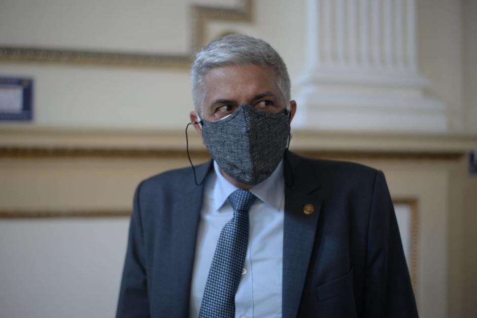 El legislador estuvo hospitalizado durante varios meses por problemas intestinales. (Foto: Wilder López/Soy502)