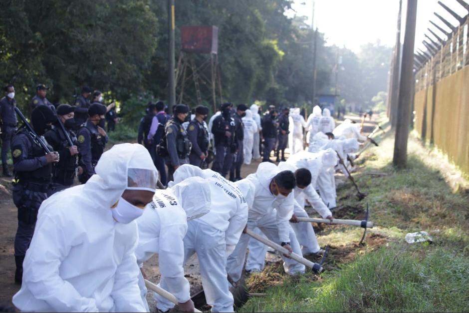 Los reos iniciaron un programa de trabajo para reducir sus penas. (Foto: Mingob)&nbsp;