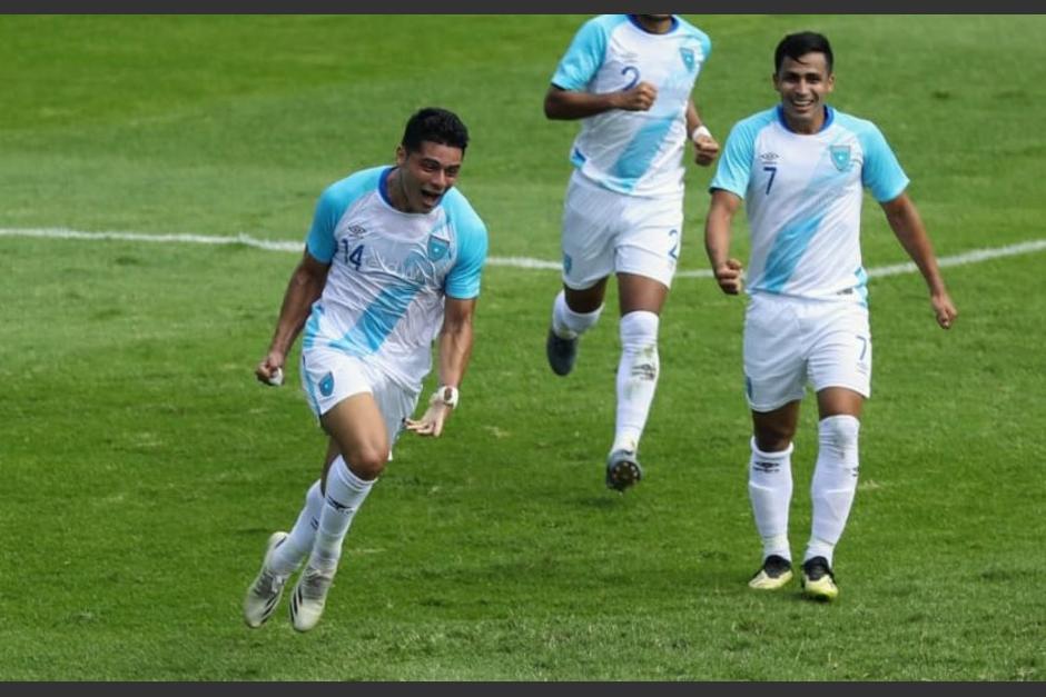 El partido termin&oacute; 2-1 a favor de los nacionales. (Foto: FedefutGuate)