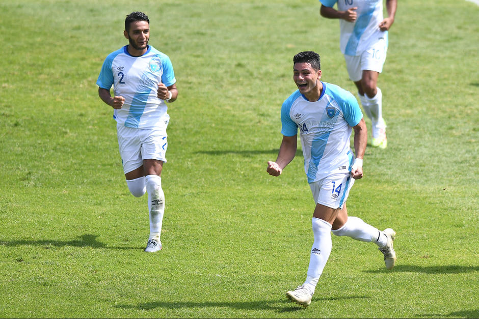 El delantero que milita en el Chattanooga FC marc&oacute; los dos goles con los que Guatemala venci&oacute; a Honduras. (Foto: Sergio Mu&ntilde;oz/Nuestro Diario)