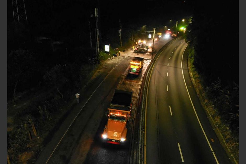 Los usuarios de dicha ruta reportaron el hundimiento hace varias semanas. (Foto: Captura Facebook)&nbsp;