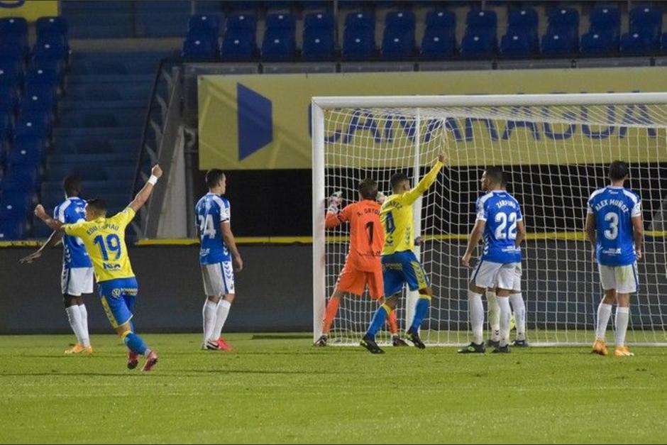 Las Palmas gan&oacute; el derbi canario al Tenerife, ambos conjuntos en la Liga SmartBank. (Foto: UD Las Palmas)