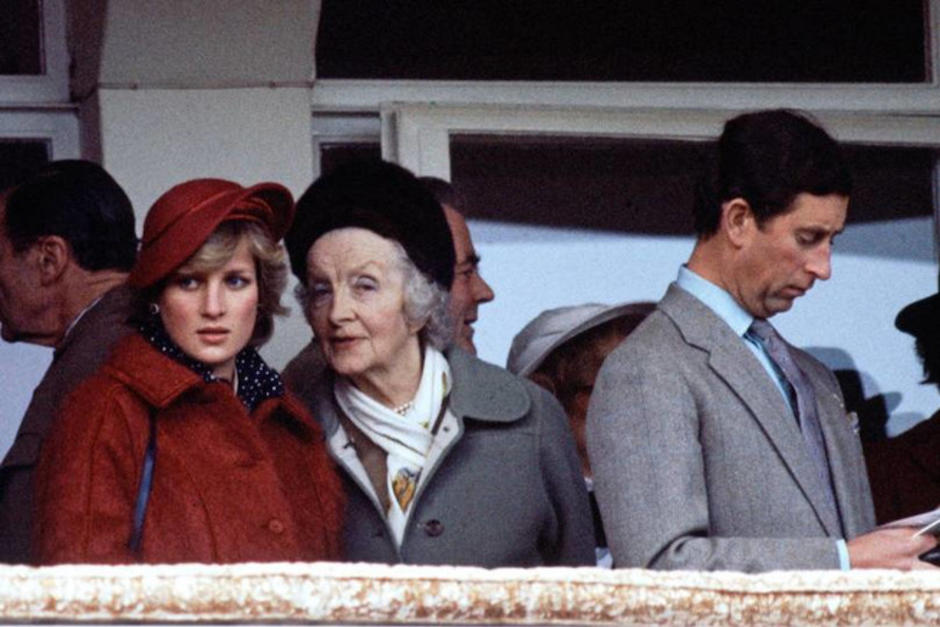 la abuela de diana era íntima de la Reina Isabel. (Foto: AFP)&nbsp;