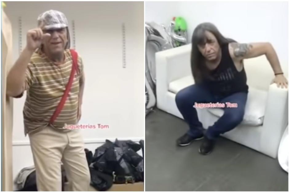 Claudio Gonz&aacute;lez se puso el disfraz del Chavo del Ocho para realizar un promocional. (Captura Video)