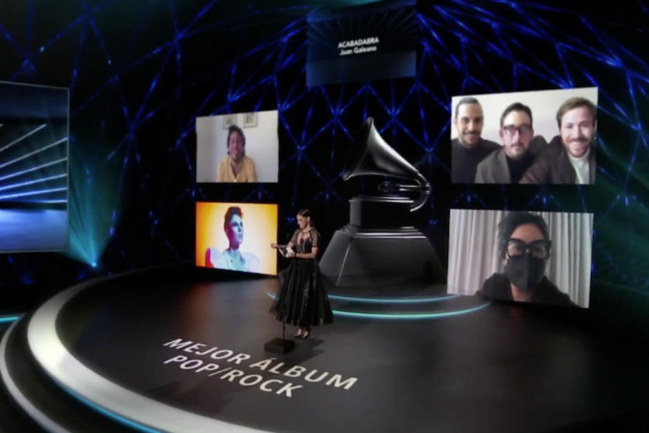 Gaby Moreno fue presentadora del evento. (Foto: Layin Grammy)