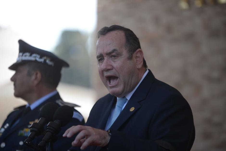 El presidente Alejandro Giammattei amenazó con actuar contra actos vandálicos en la manifestación. (Foto: Archivo/Soy502)