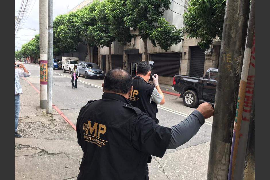 El MP realiza varias diligencias en el Congreso para documentar el ataque de supuestos&nbsp;manifestantes. (Foto: José Castro)