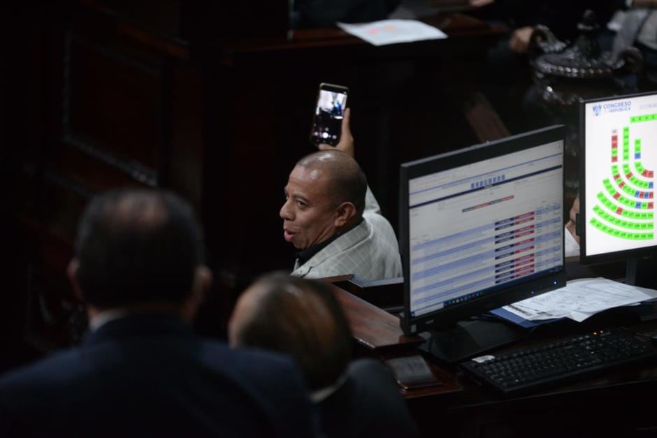 Dávila señaló al ministro de ser el responsable del actuar de la PNC durante las protestas del sábado. (Foto: Wilder López/Soy502)
