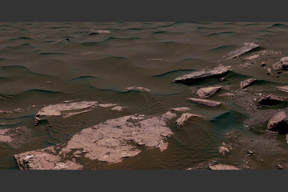 Los científicos han revelado estos hallazgos que se obtuvieron en el cráter Gale. (Foto: NASA)